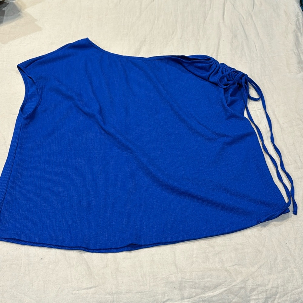Batwing Sleeve Drawstring Side